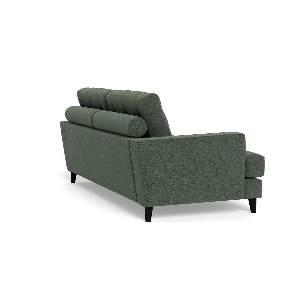 Heal's Mistral 3 Seater Sofa Textured Boucle Fern Black Feet – image 5