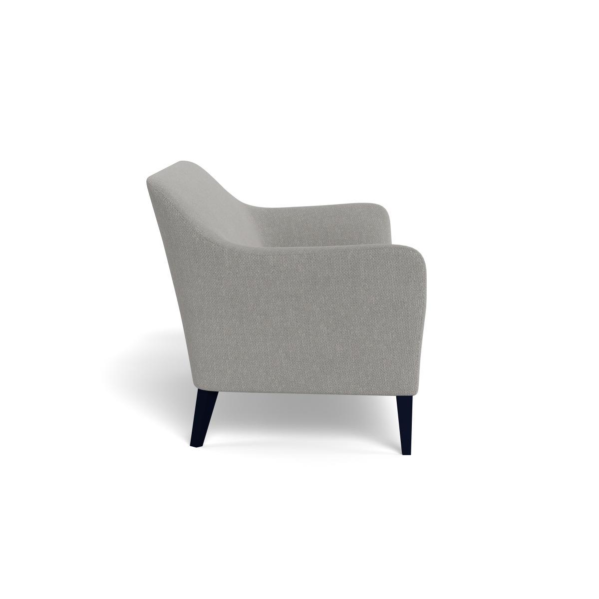 Heal's Wallis 3 Seater Sofa Texture Pale Grey Stained Oak Feet - Heal's UK Furniture – image 3