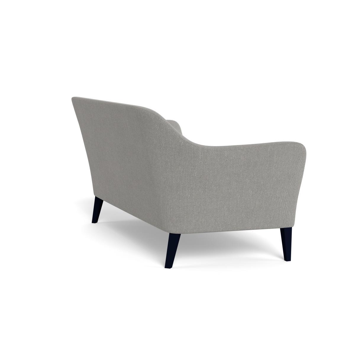 Heal's Wallis 3 Seater Sofa Texture Pale Grey Stained Oak Feet - Heal's UK Furniture – image 4