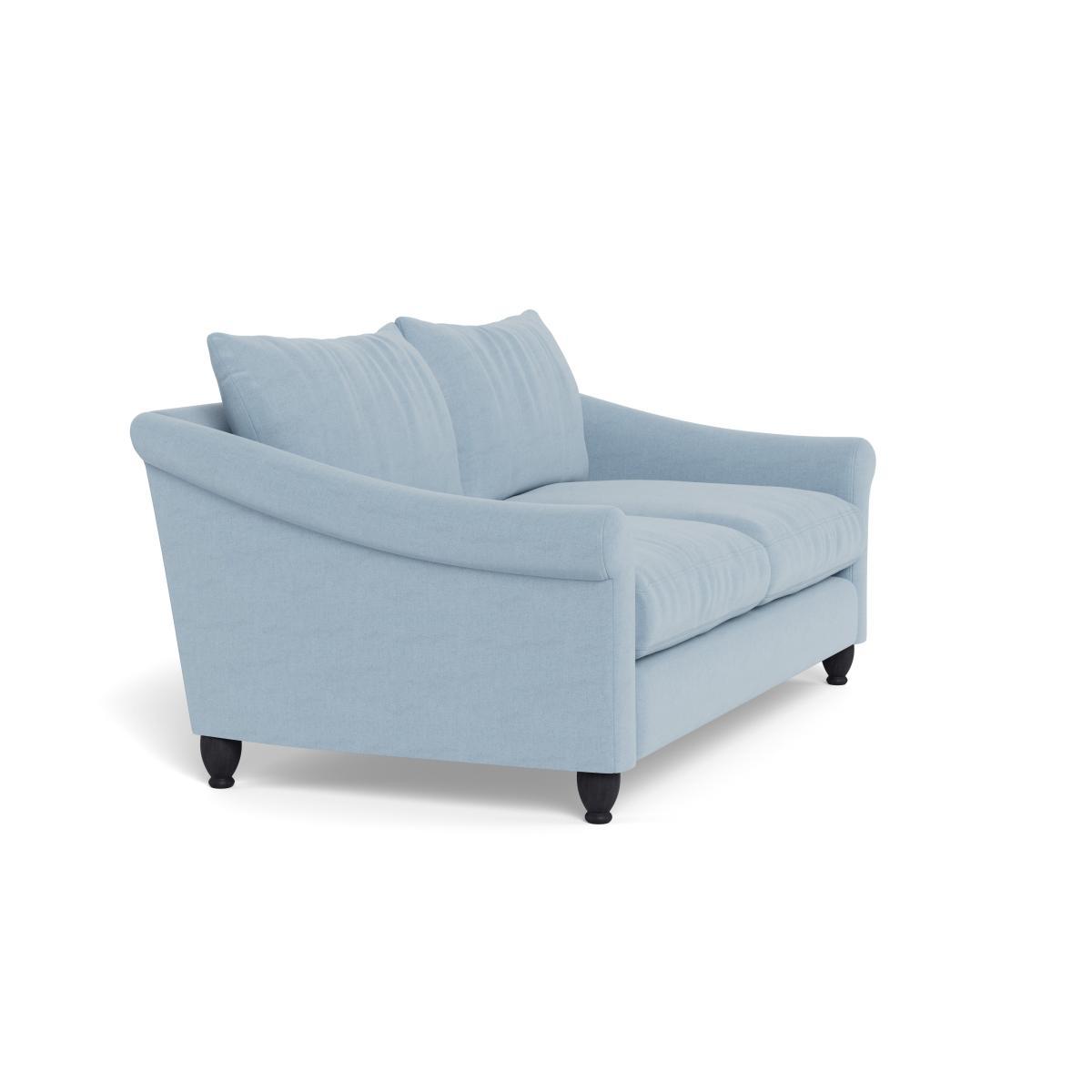 Heal's Devon 3 Seater Capelo LinenCotton Sea Shanty Walnut Stain Beech Feet - Heal's UK Furniture – image 2