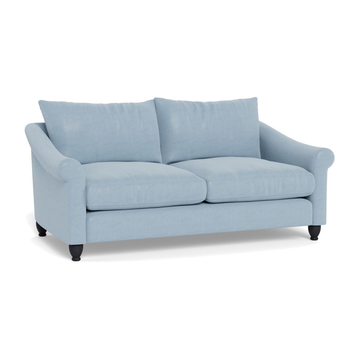 Heal's Devon 3 Seater Capelo LinenCotton Sea Shanty Walnut Stain Beech Feet - Heal's UK Furniture – image 1