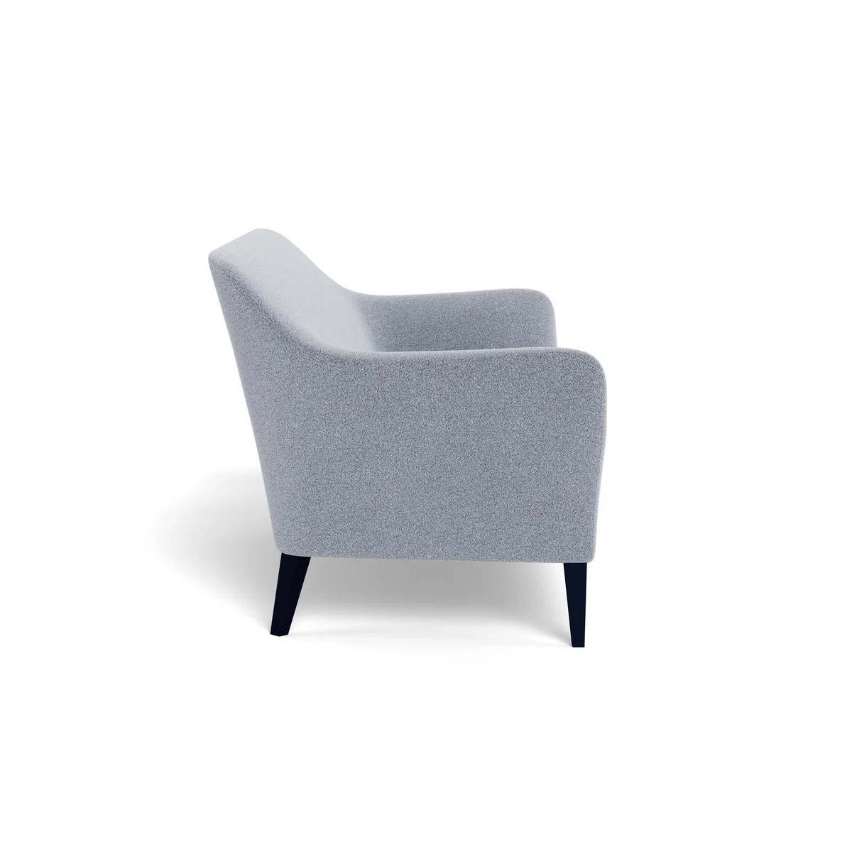 Heal's Wallis 3 Seater Sofa Boucle Steel Natural Oak Feet – image 3
