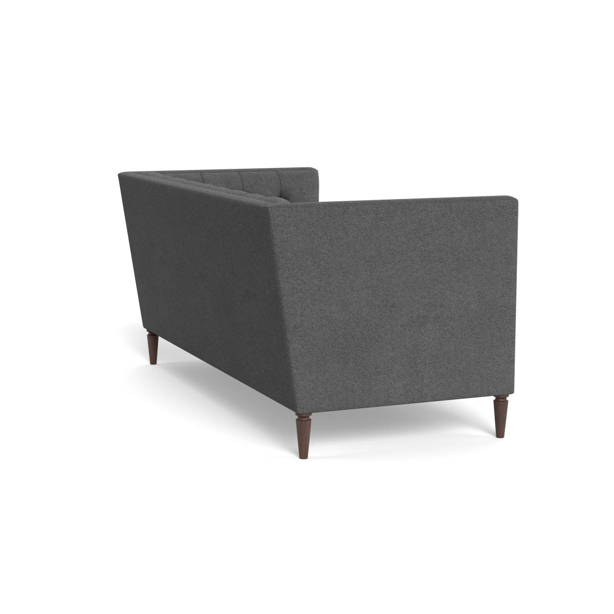 Heal's Balmoral 3 Seater Sofa Boucle Steel Black Painted Oak Feet – image 4