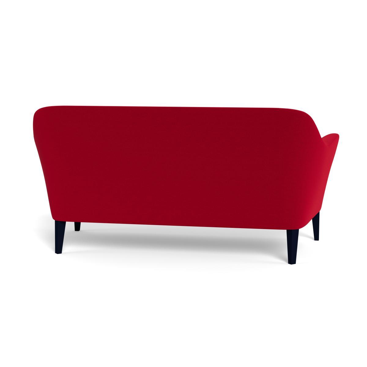 Heal's Wallis 3 Seater Sofa Melton Wool Red Oxide Natural Feet - Heal's UK Furniture – image 5