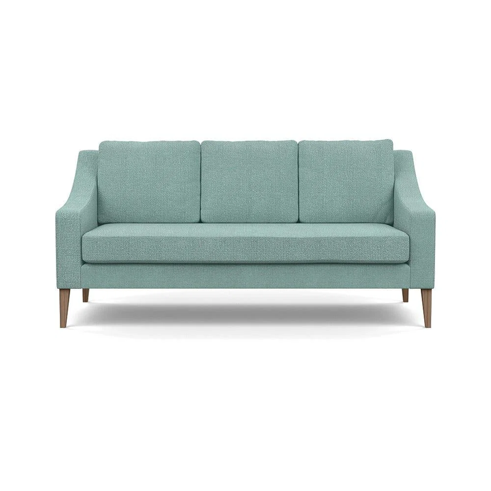 Heal's Richmond 3 Seater Sofa Tejo Recycled Teal Tinted Ash Feet – image 2