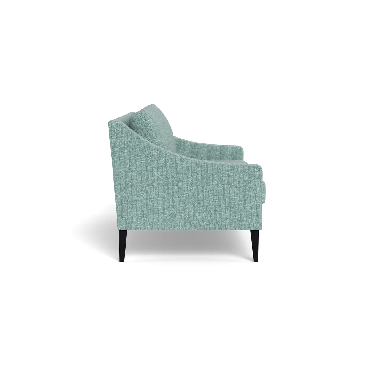 Heal's Richmond 3 Seater Sofa Tejo Recycled Teal Tinted Ash Feet – image 4