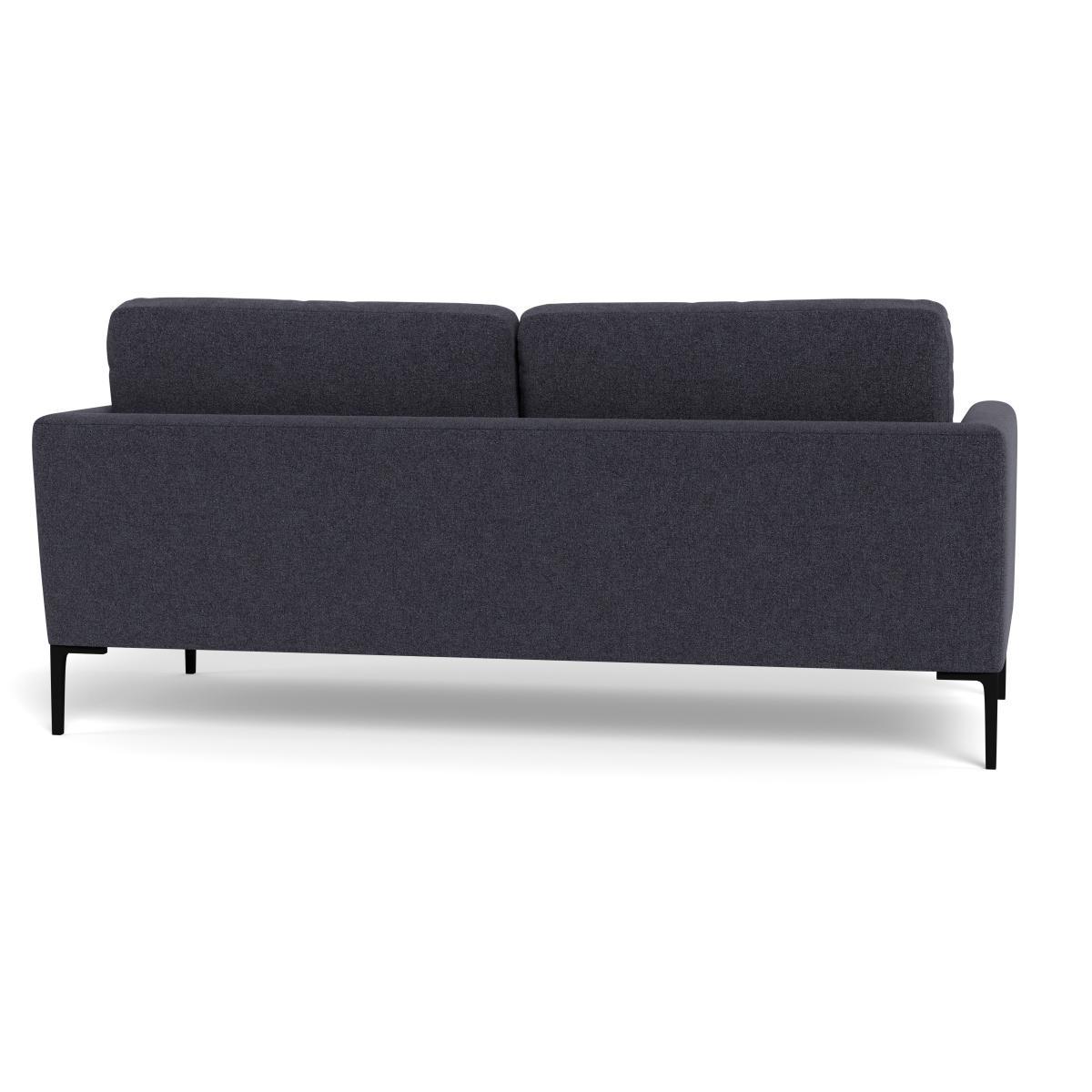 Heal's Eton 3 Seater Sofa Texture Soot Black Feet - Heal's UK Furniture – image 5