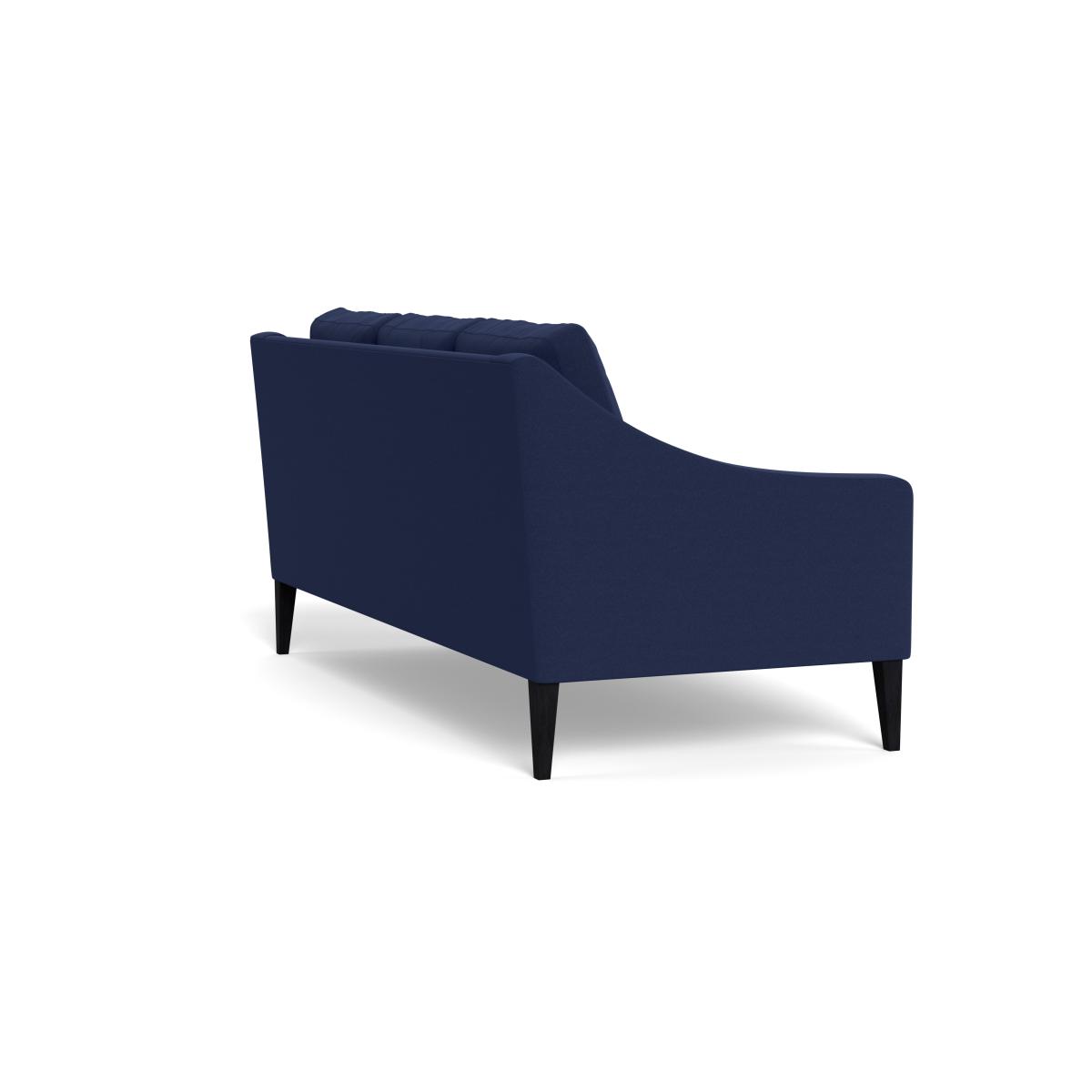 Heal's Richmond 3 Seater Sofa Melton Wool New Navy Tinted Ash Feet – image 4