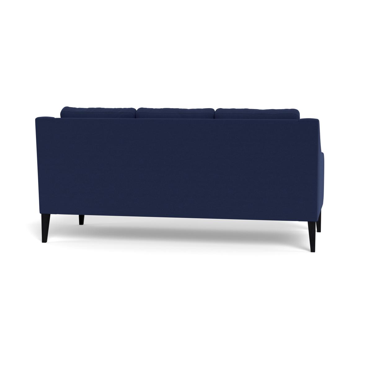 Heal's Richmond 3 Seater Sofa Melton Wool New Navy Tinted Ash Feet – image 5