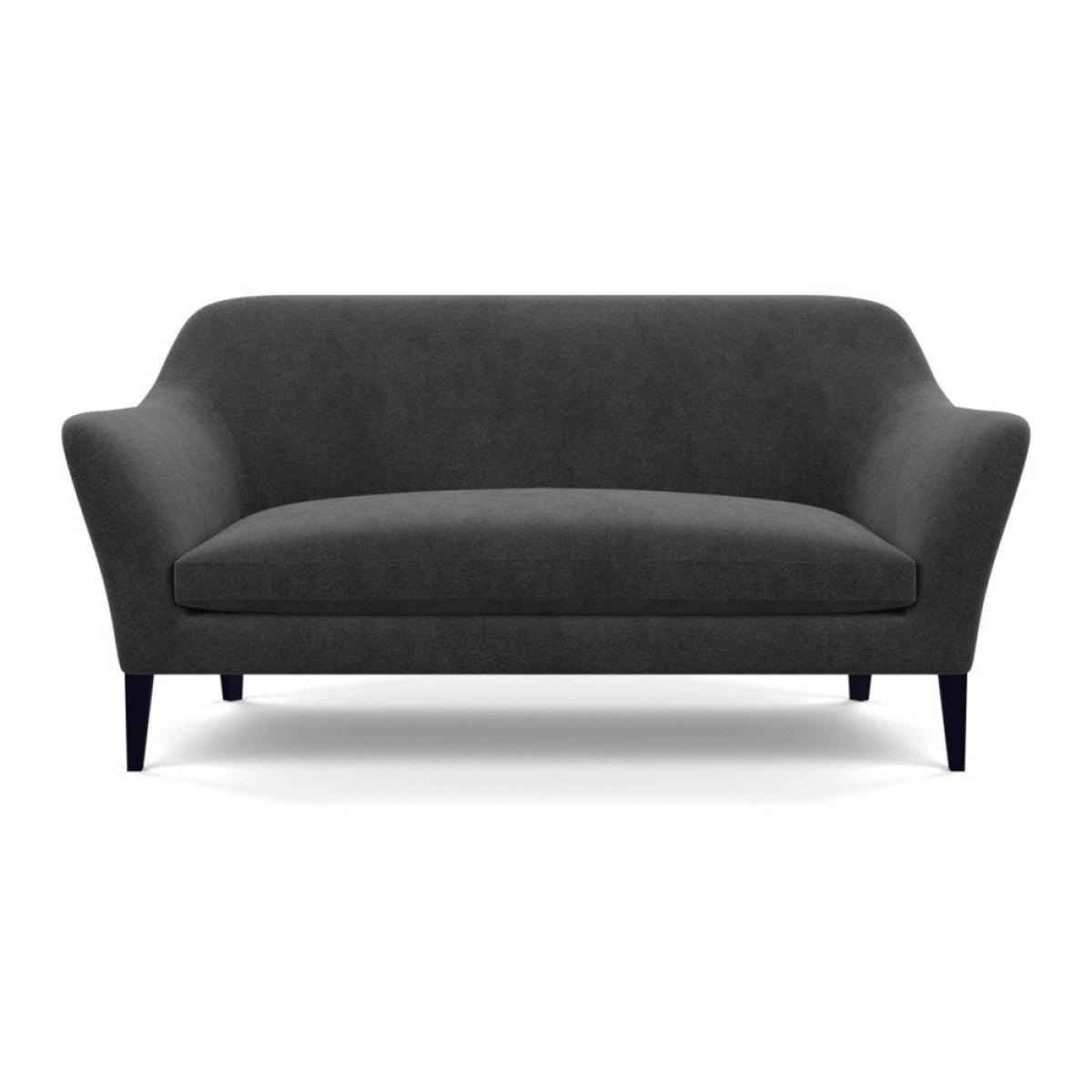 Heal's Wallis 3 Seater Sofa Smart Velvet Mouse Natural Oak Feet – image 104