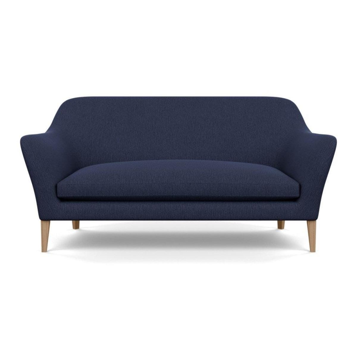 Heal's Wallis 3 Seater Sofa Smart Velvet Mouse Natural Oak Feet – image 43