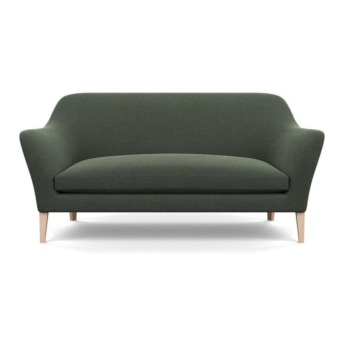 Heal's Wallis 3 Seater Sofa Smart Velvet Mouse Natural Oak Feet – image 50