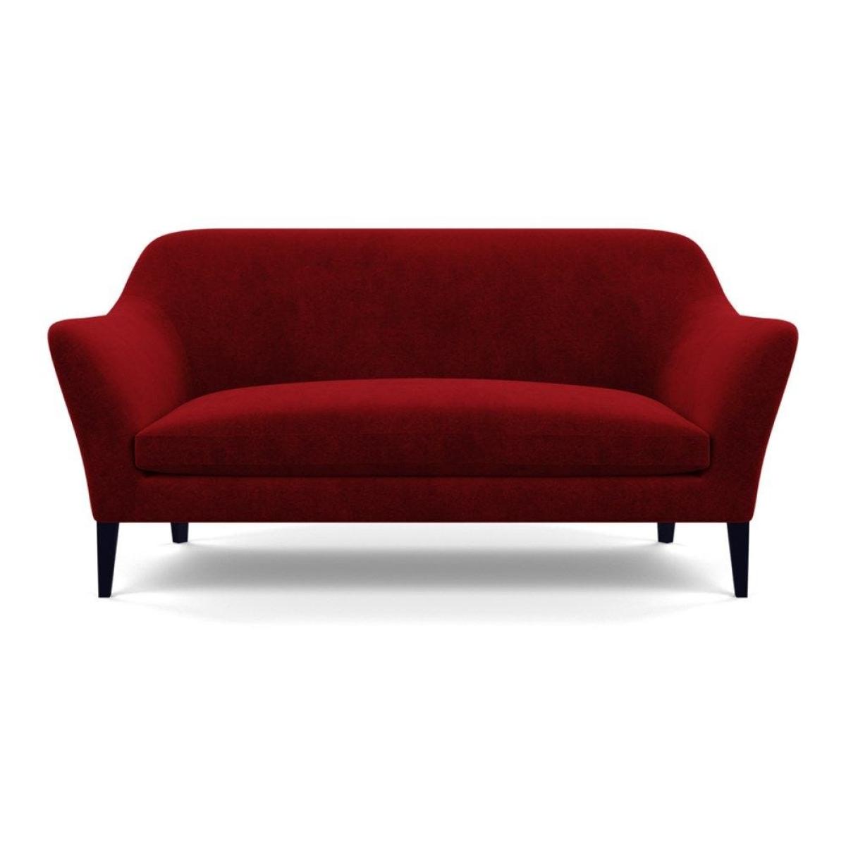 Heal's Wallis 3 Seater Sofa Smart Velvet Mouse Natural Oak Feet – image 56