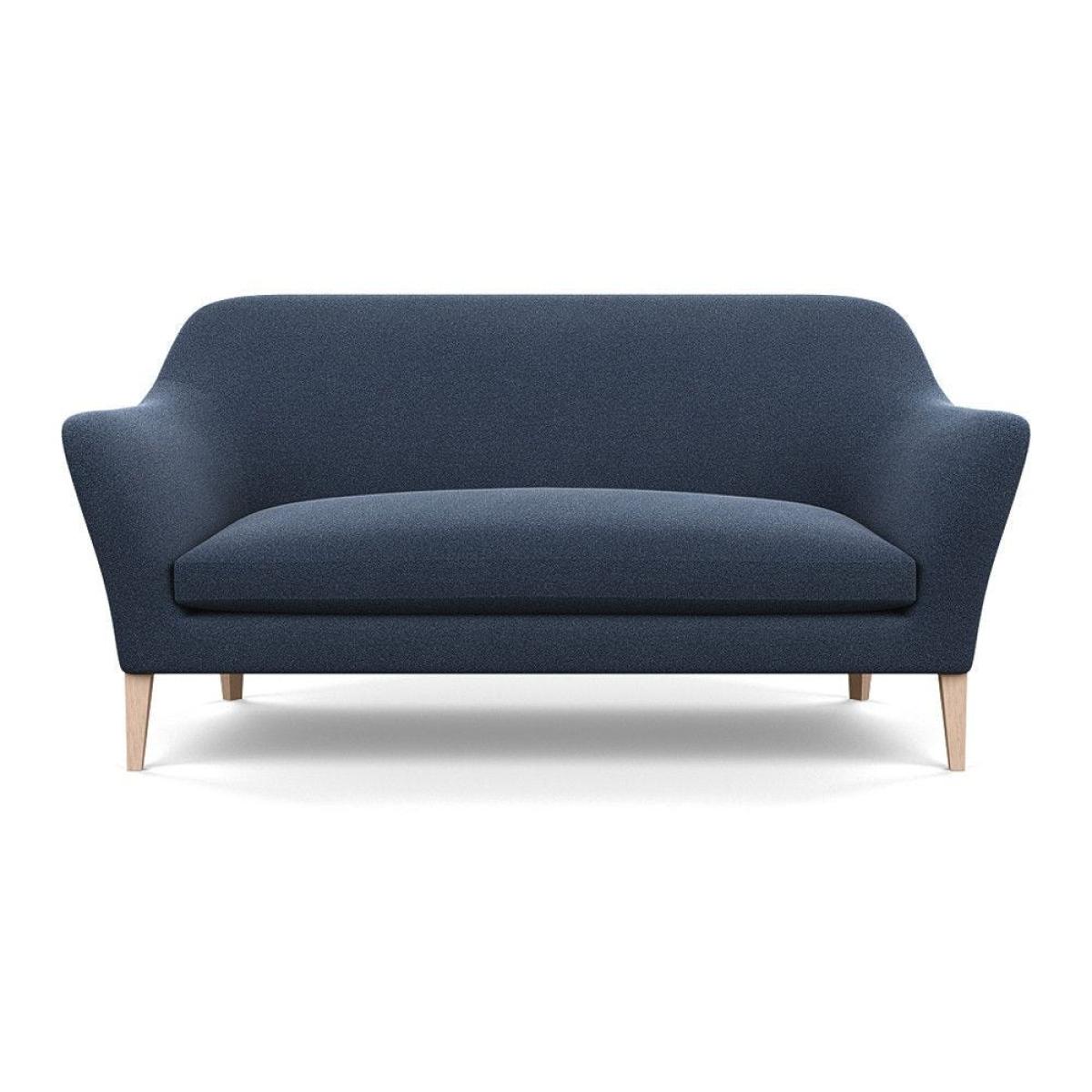 Heal's Wallis 3 Seater Sofa Smart Velvet Mouse Natural Oak Feet – image 79