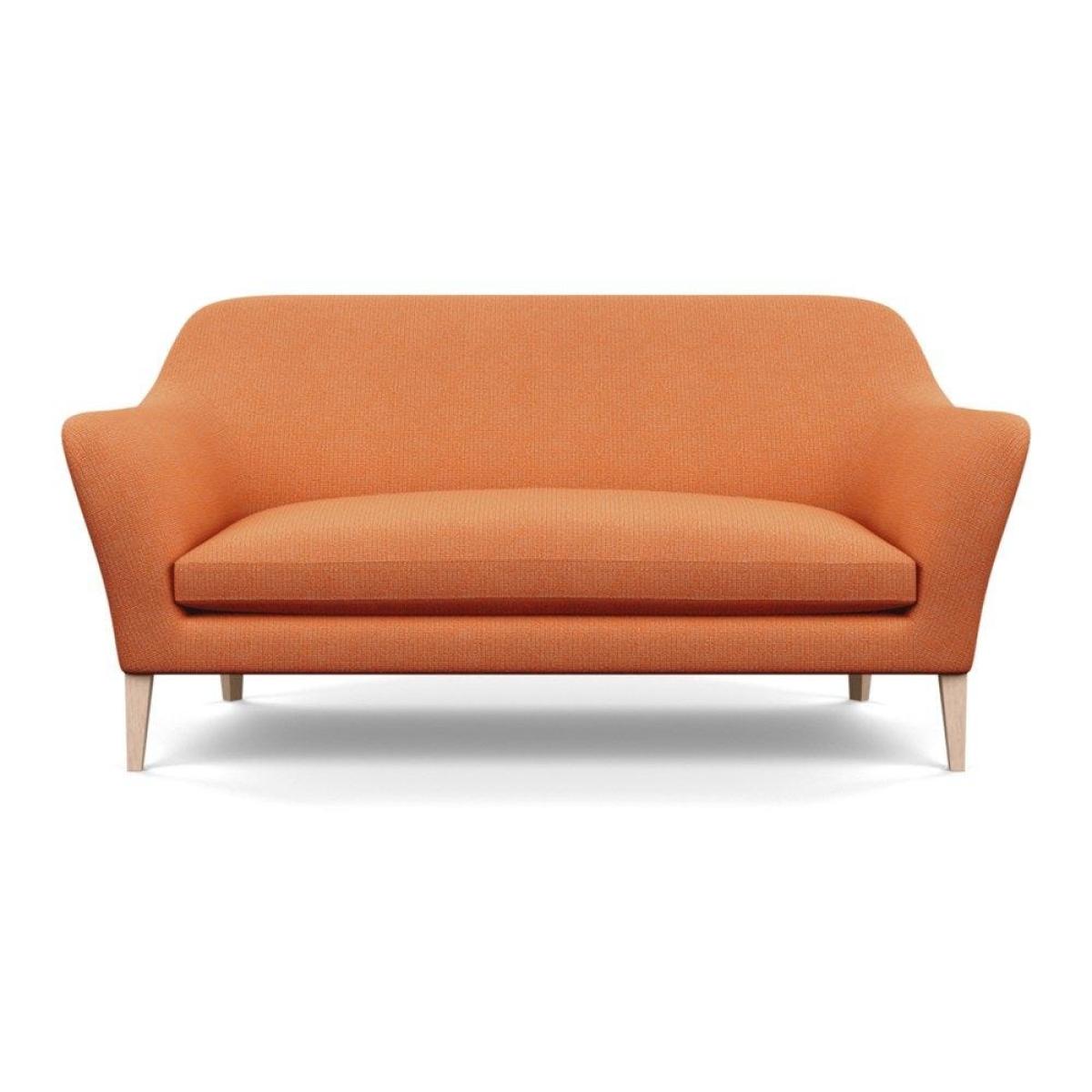 Heal's Wallis 3 Seater Sofa Smart Velvet Mouse Natural Oak Feet – image 80