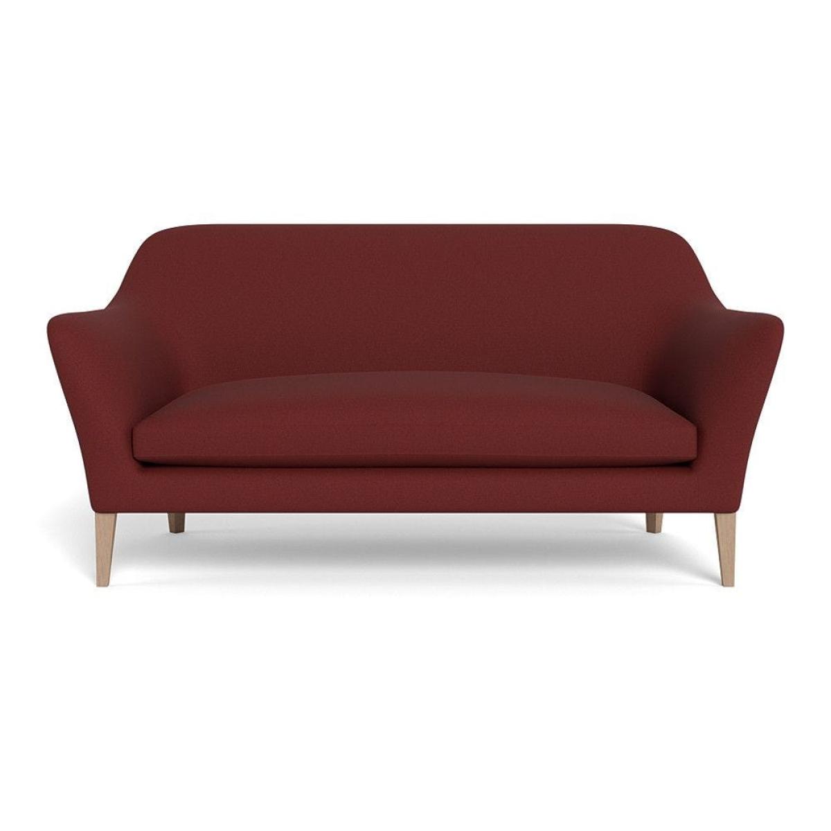Heal's Wallis 3 Seater Sofa Smart Velvet Mouse Natural Oak Feet – image 82