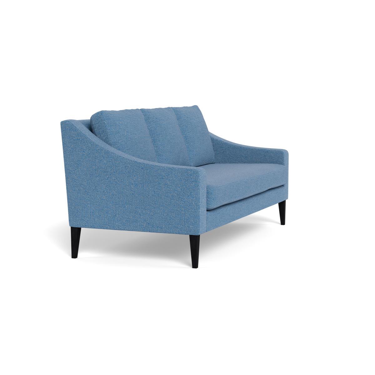 Heal's Richmond 3 Seater Sofa Tejo Recycled Cobalt Natural Feet - Heal's UK Furniture – image 2