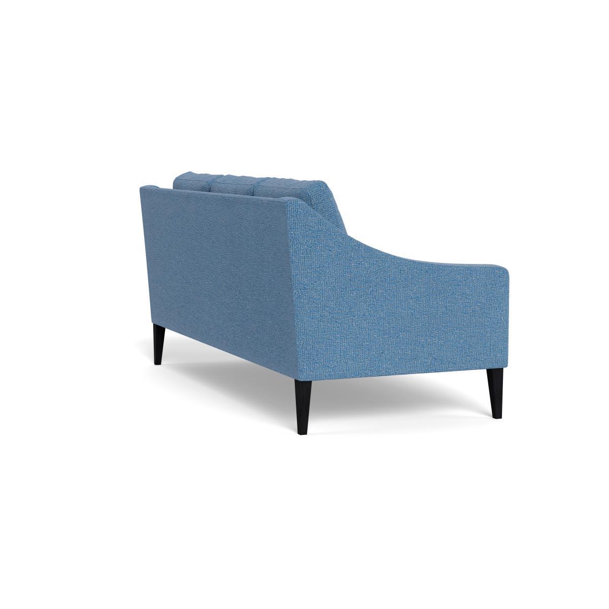 Heal's Richmond 3 Seater Sofa Tejo Recycled Cobalt Natural Feet - Heal's UK Furniture – image 4