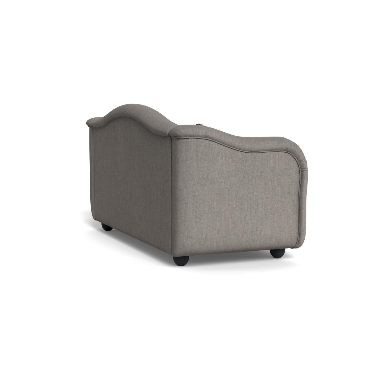 Heal's Tetbury 3 Seater Sofa Broad Weave Pebble Natural Beech Feet – image 5