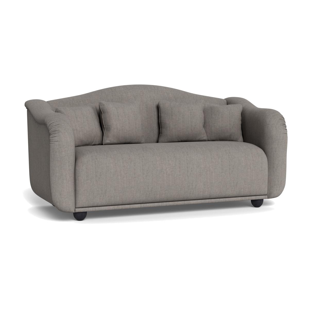 Heal's Tetbury 3 Seater Sofa Broad Weave Pebble Natural Beech Feet – image 1