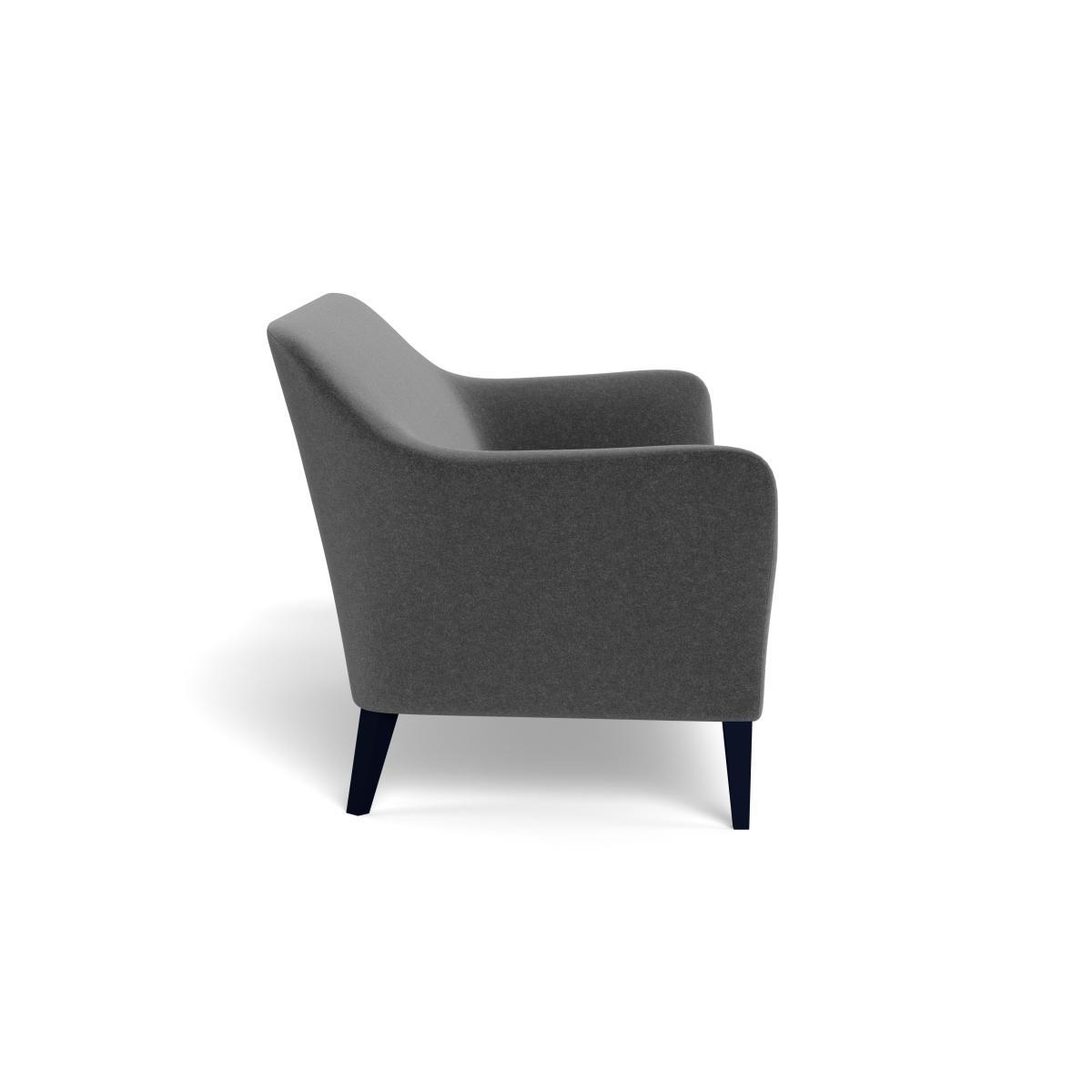 Heal's Wallis 3 Seater Sofa Melton Wool Granite Tinted Ash - Heal's UK Furniture – image 3