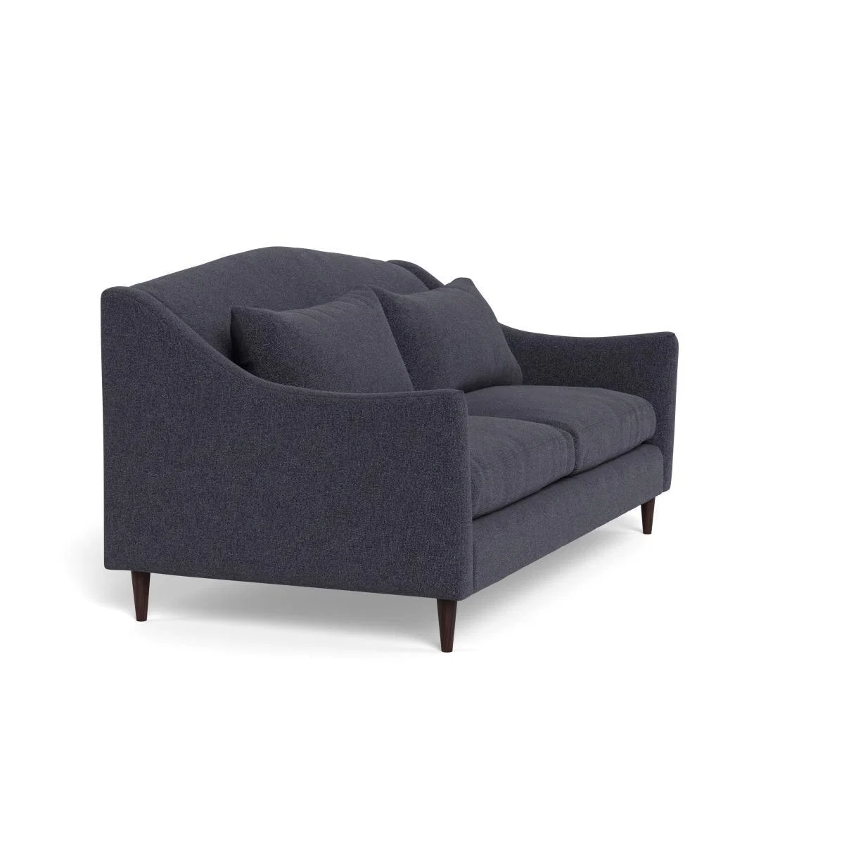 Heal's Somerset 3 Seater Sofa Texture Soot Dark Stain - Heal's UK Furniture – image 2