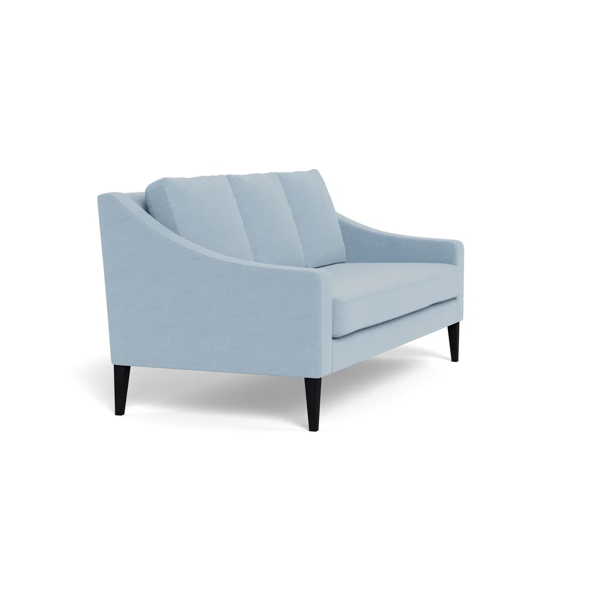 Heal's Richmond 3 Seater Sofa Capelo Linen-Cotton Sea Shanty Black – image 2