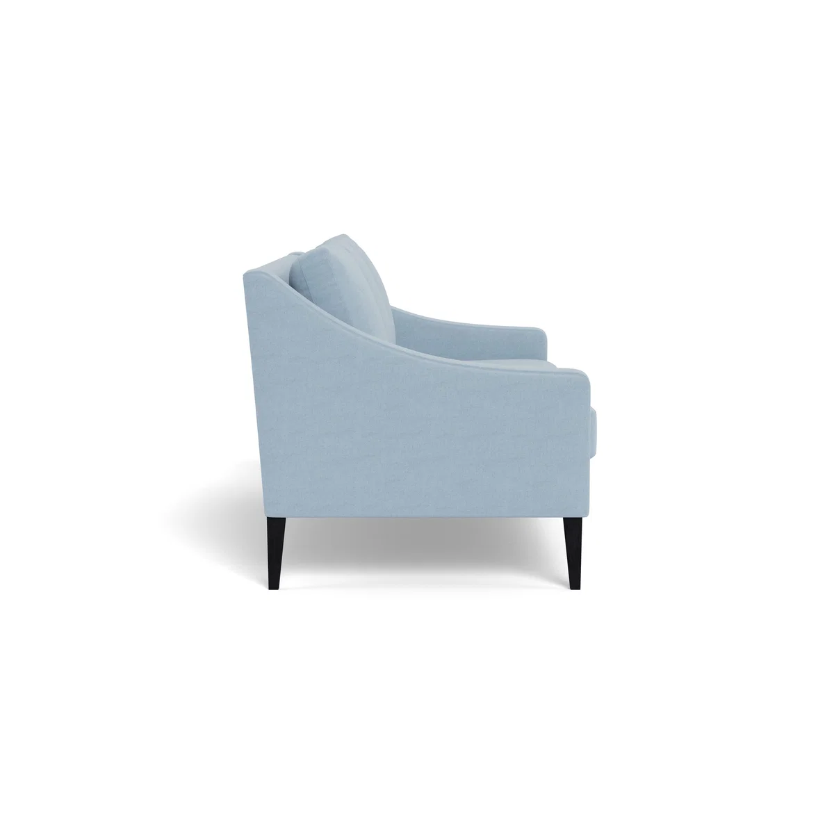 Heal's Richmond 3 Seater Sofa Capelo Linen-Cotton Sea Shanty Black – image 3