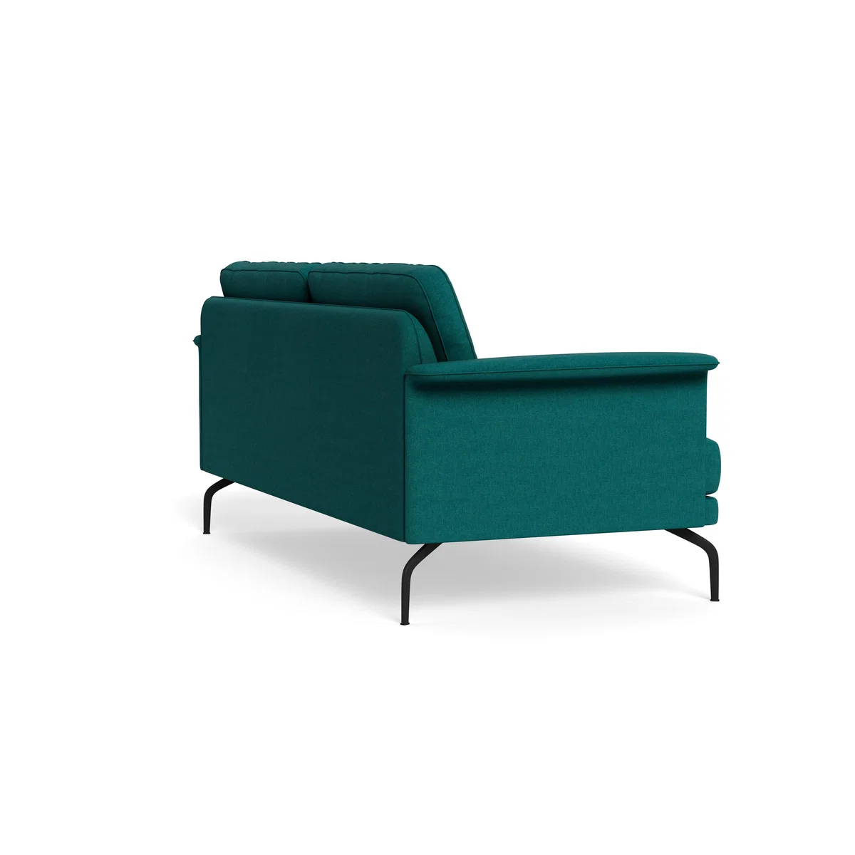Heal's Iver 3 Seater Sofa Brushed Cotton Pine Black Feet – image 5