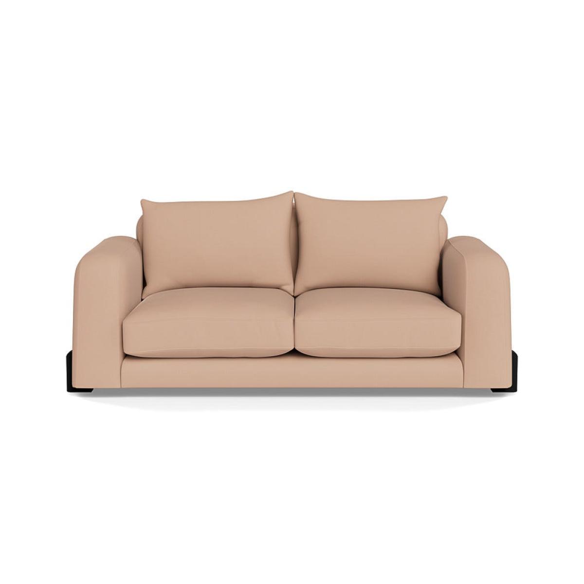 Heal's Nuvola 3 Seater Sofa Capelo Linen-Cotton Rosedale Black Feet – image 2