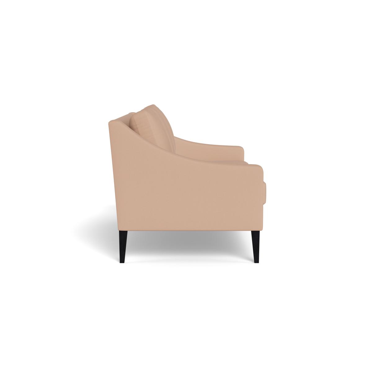 Heal's Richmond 3 Seater Sofa Capelo Linen-Cotton Rosedale Black Feet – image 4