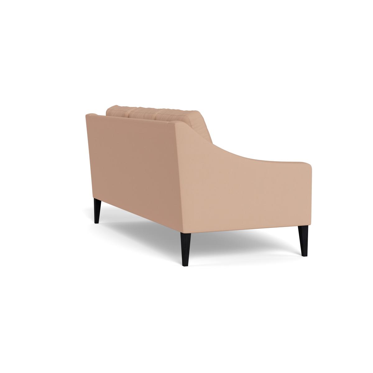 Heal's Richmond 3 Seater Sofa Capelo Linen-Cotton Rosedale Black Feet – image 5