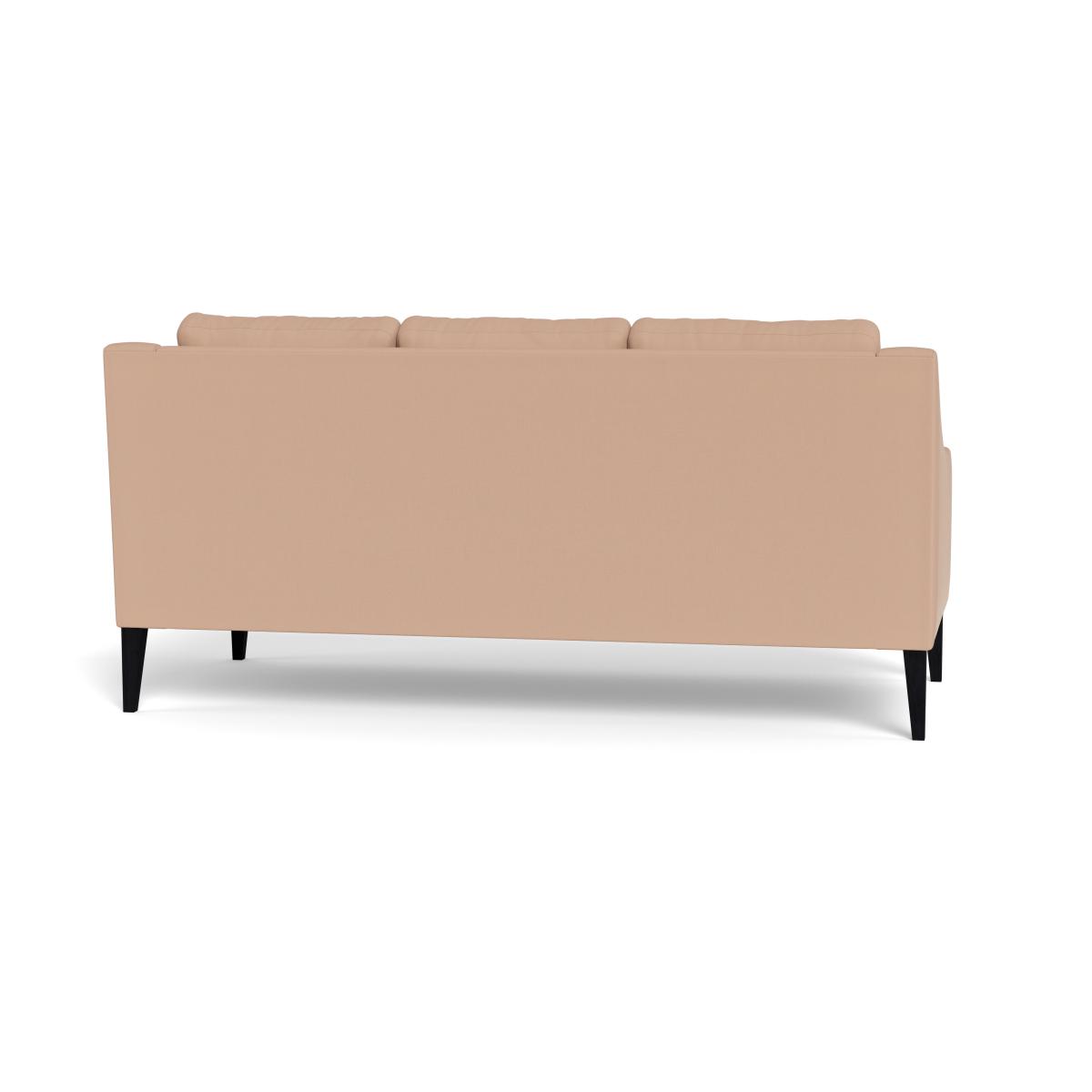 Heal's Richmond 3 Seater Sofa Capelo Linen-Cotton Rosedale Black Feet – image 6