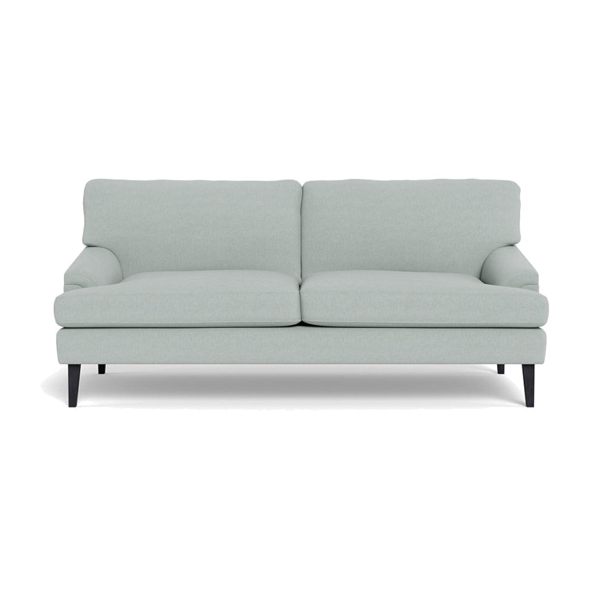Heal's Stanton 3 Seater Sofa Brushed Cotton Oat Black Feet
