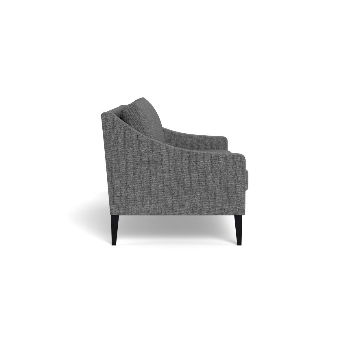 Heal's Richmond 3 Seater Sofa Tejo Recycled Noir Black Feet - Heal's UK Furniture – image 3