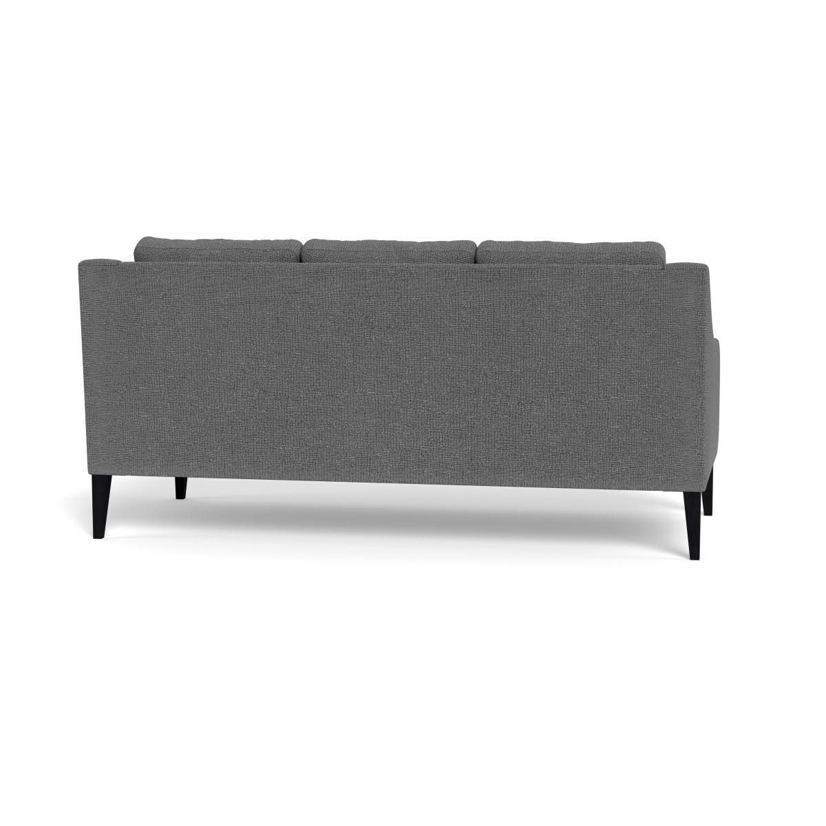 Heal's Richmond 3 Seater Sofa Tejo Recycled Noir Black Feet - Heal's UK Furniture – image 5