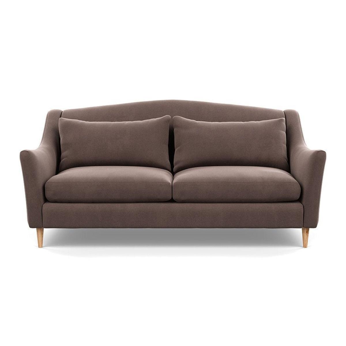 Heal's Somerset 3 Seater Sofa Linen Dark Grey Natural - Heal's UK Furniture – image 14