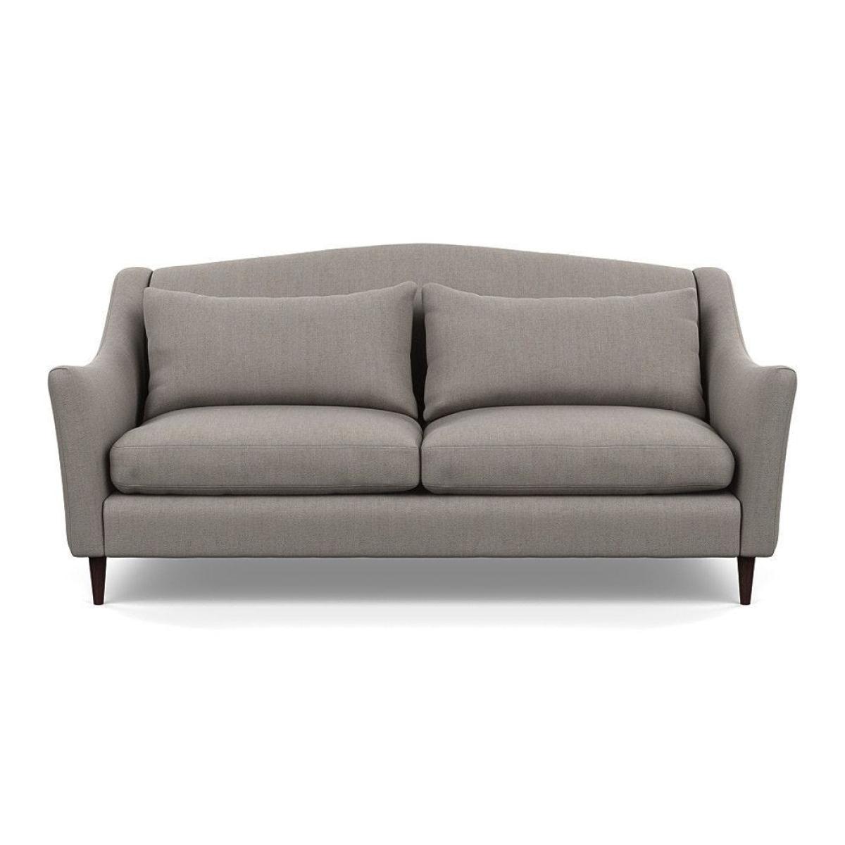 Heal's Somerset 3 Seater Sofa Linen Dark Grey Natural - Heal's UK Furniture – image 22