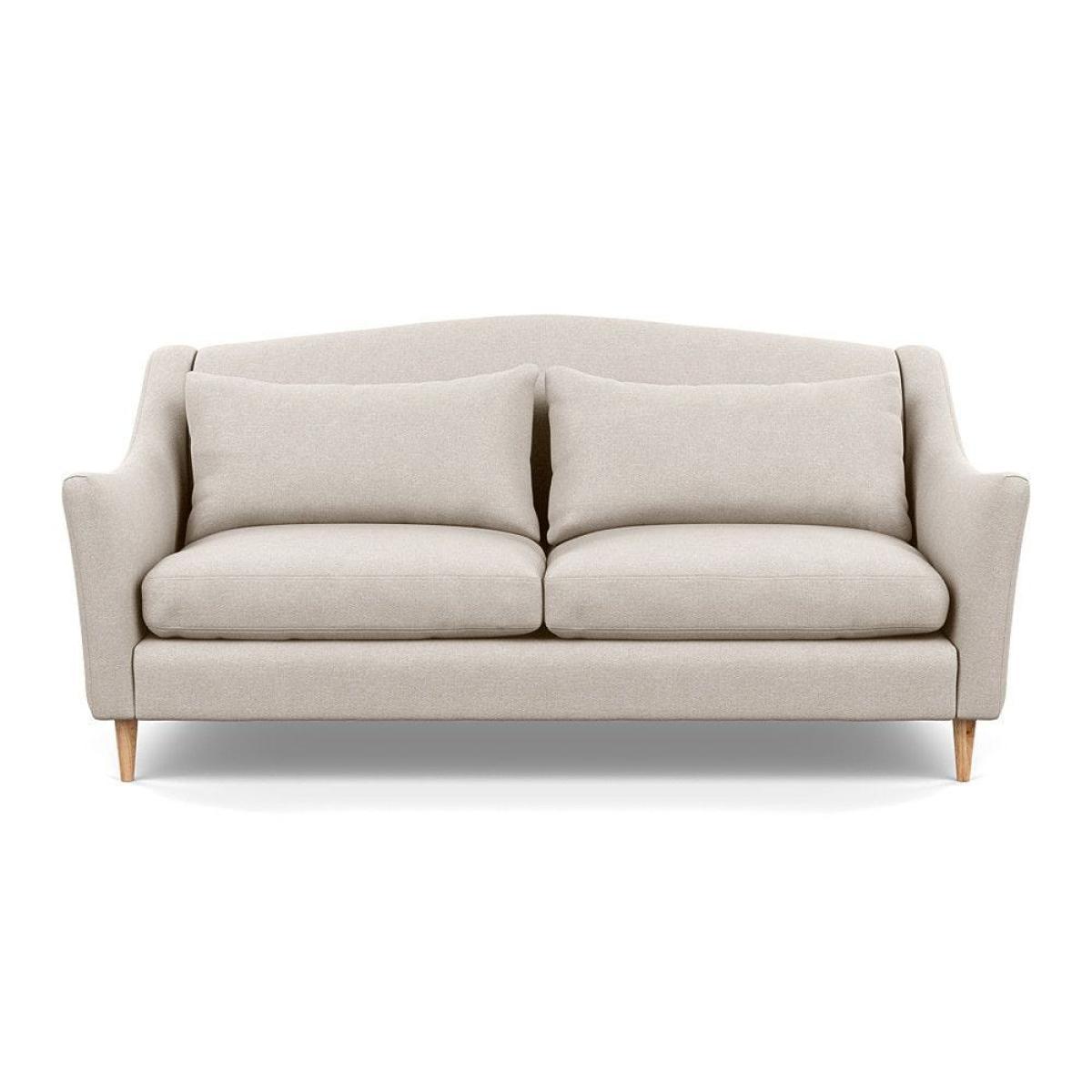 Heal's Somerset 3 Seater Sofa Linen Dark Grey Natural - Heal's UK Furniture – image 23