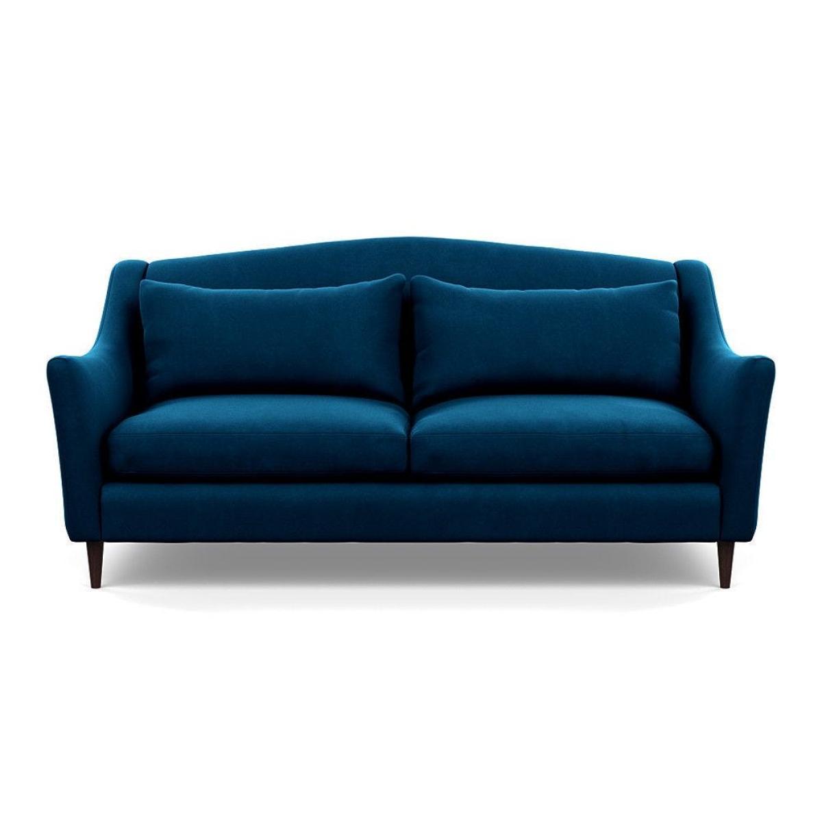 Heal's Somerset 3 Seater Sofa Linen Dark Grey Natural - Heal's UK Furniture – image 24