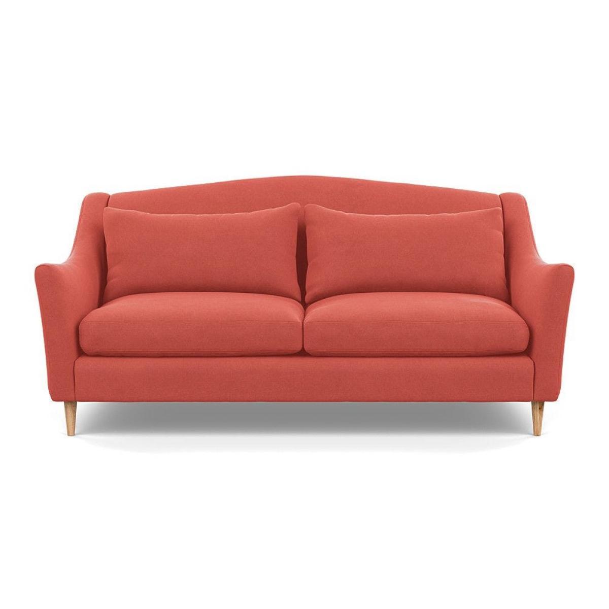 Heal's Somerset 3 Seater Sofa Linen Dark Grey Natural - Heal's UK Furniture – image 26
