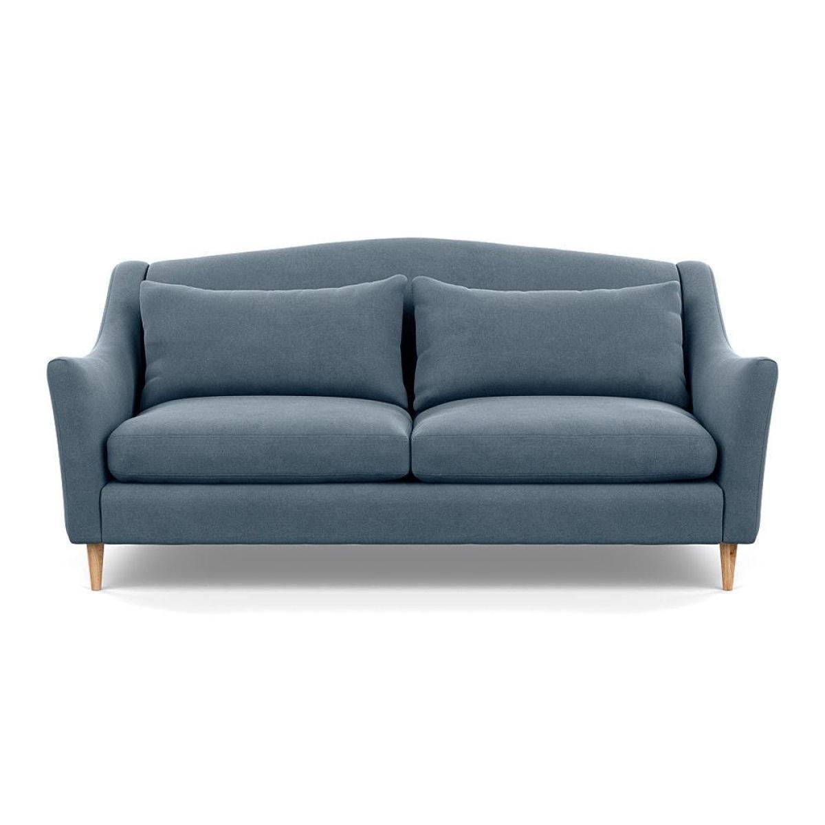 Heal's Somerset 3 Seater Sofa Linen Dark Grey Natural - Heal's UK Furniture – image 30