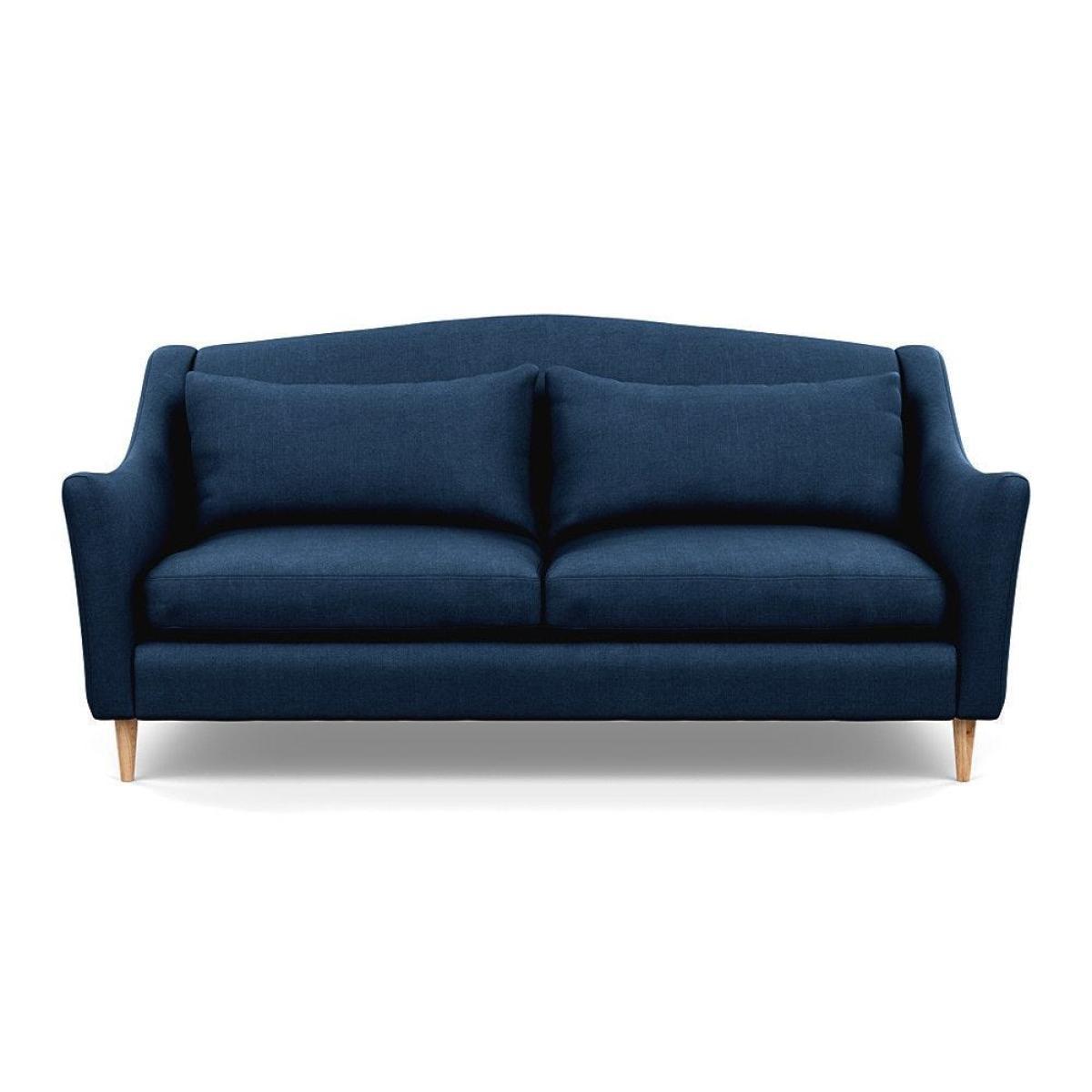 Heal's Somerset 3 Seater Sofa Linen Dark Grey Natural - Heal's UK Furniture – image 31