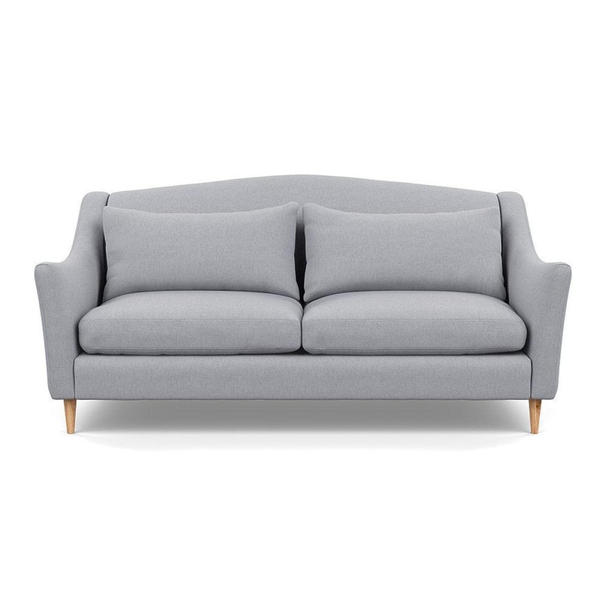 Heal's Somerset 3 Seater Sofa Linen Dark Grey Natural - Heal's UK Furniture – image 36