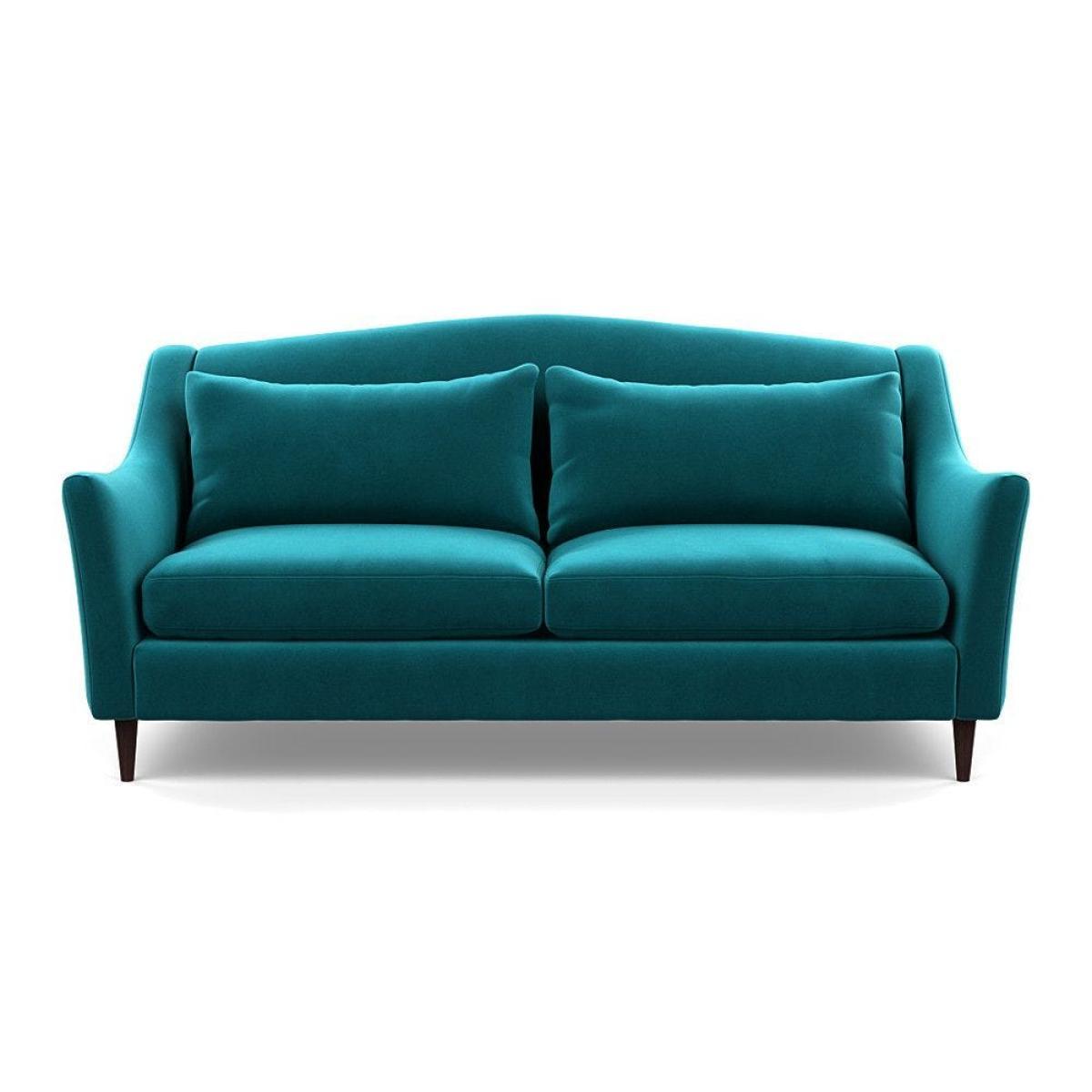 Heal's Somerset 3 Seater Sofa Linen Dark Grey Natural - Heal's UK Furniture – image 42