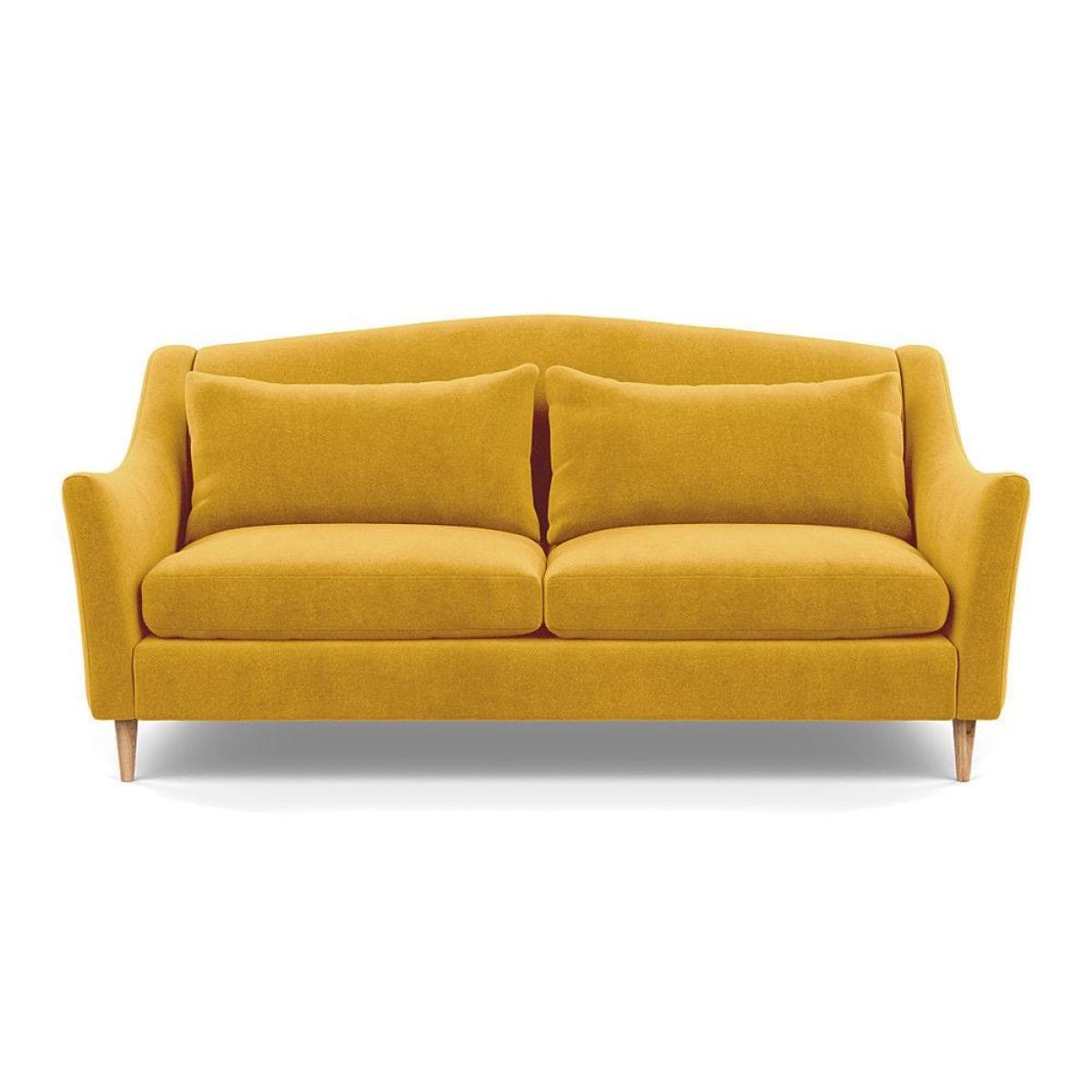 Heal's Somerset 3 Seater Sofa Linen Dark Grey Natural - Heal's UK Furniture – image 55