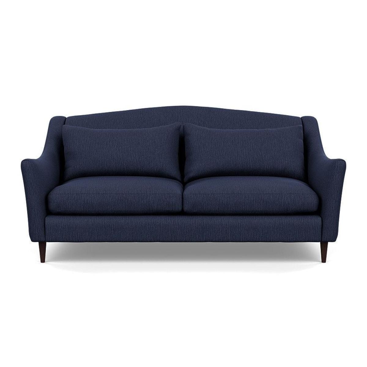 Heal's Somerset 3 Seater Sofa Linen Dark Grey Natural - Heal's UK Furniture – image 56