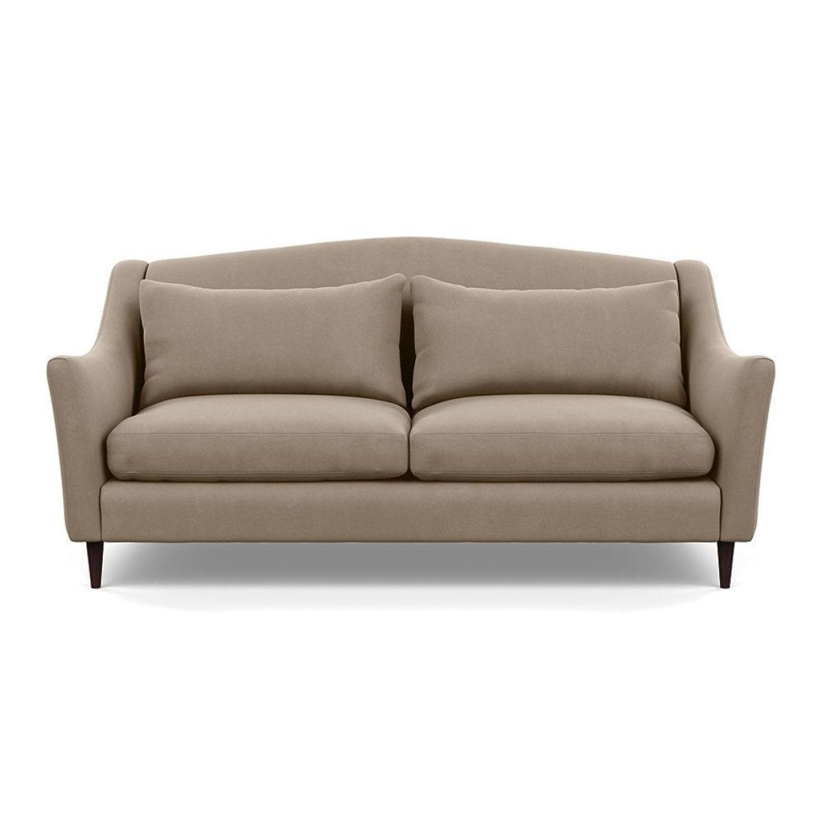 Heal's Somerset 3 Seater Sofa Linen Dark Grey Natural - Heal's UK Furniture – image 59