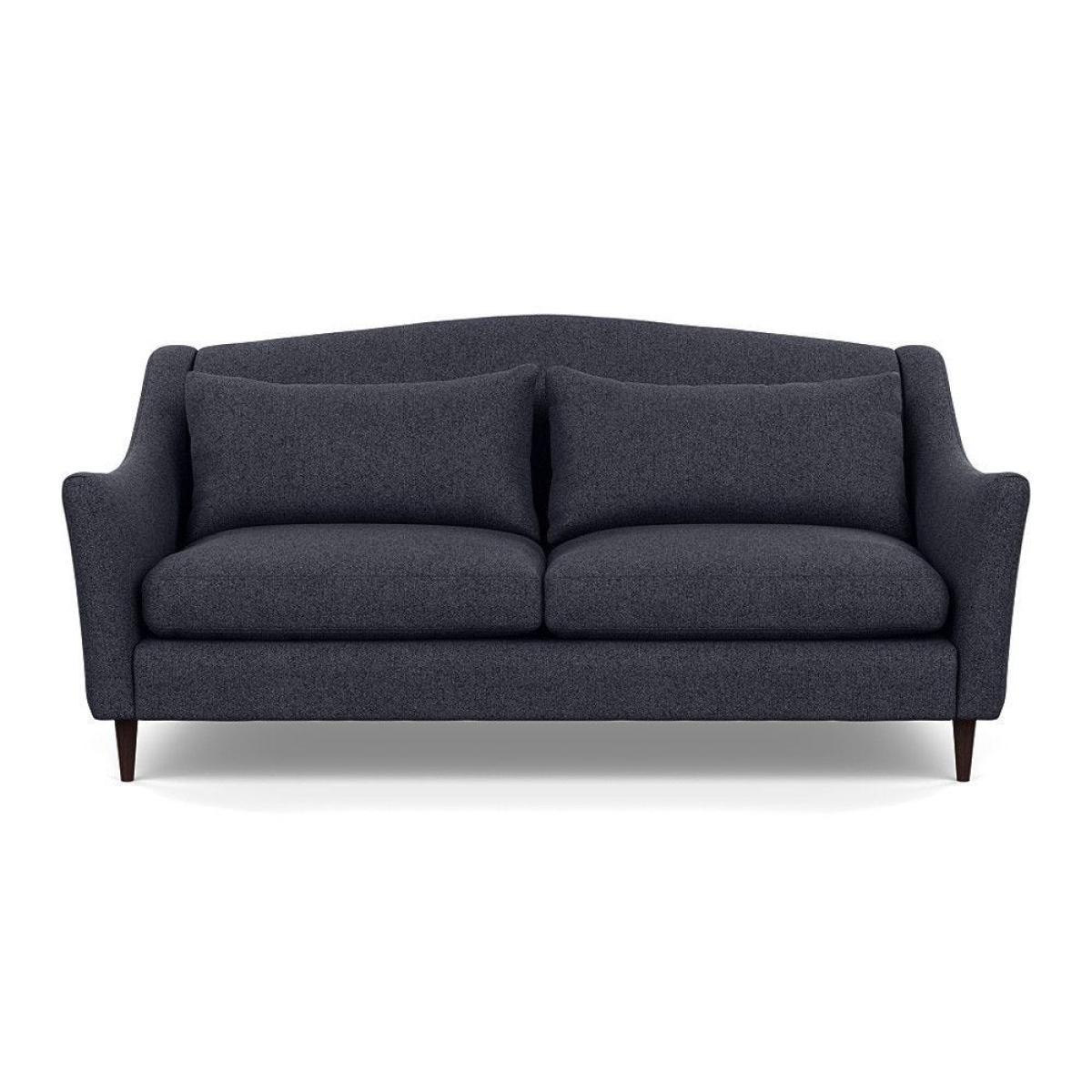 Heal's Somerset 3 Seater Sofa Linen Dark Grey Natural - Heal's UK Furniture – image 60