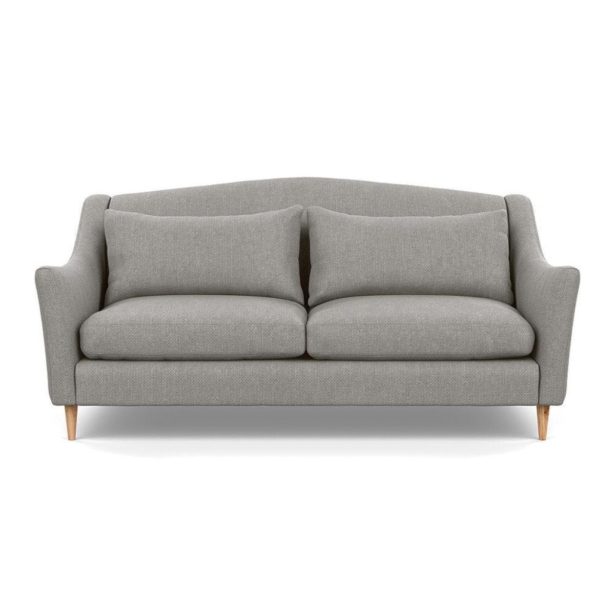 Heal's Somerset 3 Seater Sofa Linen Dark Grey Natural - Heal's UK Furniture – image 65